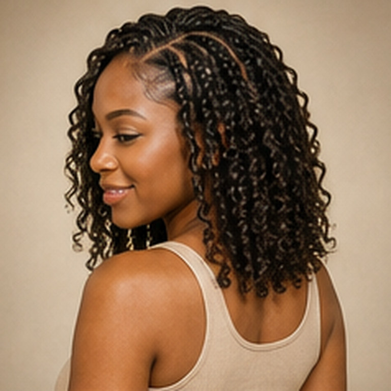 Crochet Braids, gelockte Ausführung, alle Längen