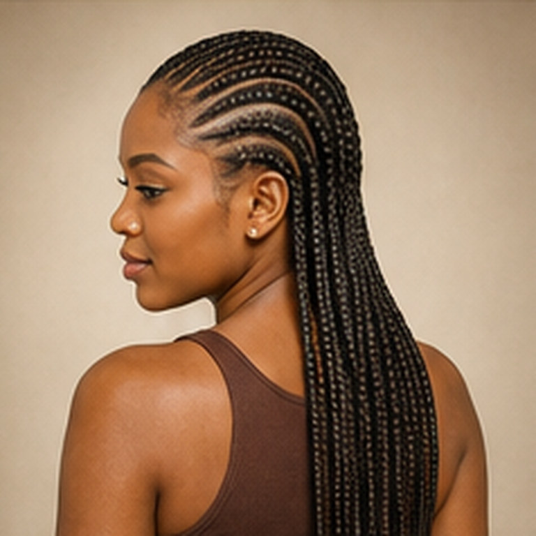 Lemonade Braids, fein geflochten, Standardlänge